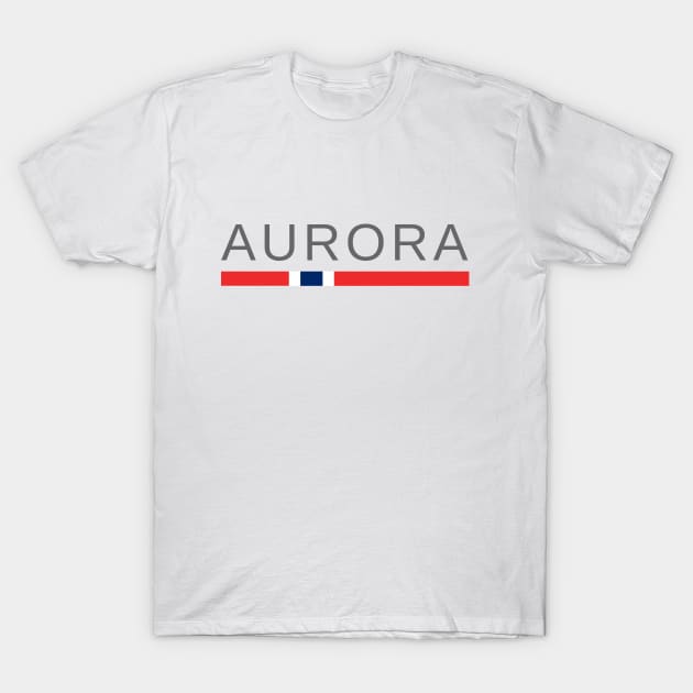 Aurora Borealis Norway T-Shirt by tshirtsnorway